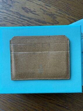 Mark Cross Brown Card Holder